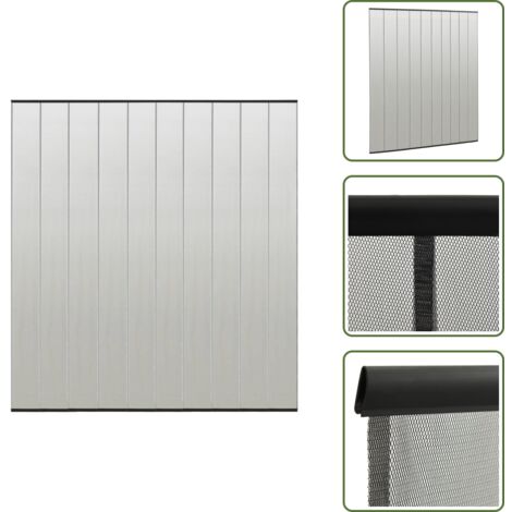 Rideau de porte magnétique de garage écran de porte de garage avec fermeture magnétique portes d
