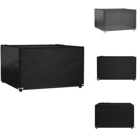 Housse Salon De Jardin 210D Oxford Tissu Housse De Protection Pour Mobilier Housse De Table De Jardin Impermeable Bache De Protection Avec Corde Argent 152x104x71cm 85592848