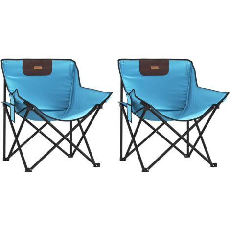 Chaise de camping pliante avec poche latérale – Chaise légère pour randonnée en plein