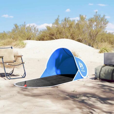 Mini Tente De Plage Oreiller Protection Solaire - Anti-vent, Avec Poche Téléphone, Dimensions 70x50x45 Cm