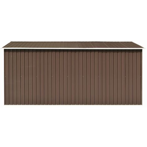 Générique Abri De Jardin 257x392x181 Cm Métal | FindTheDeal