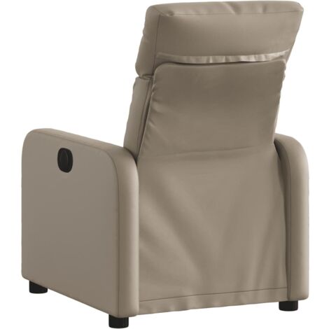 Fauteuil inclinable Cappuccino Similicuir - Fauteuil Inclinable - Fauteuil Relax - Chaise Inclinable - Canapé Inclinable - Mobilier De Salon
