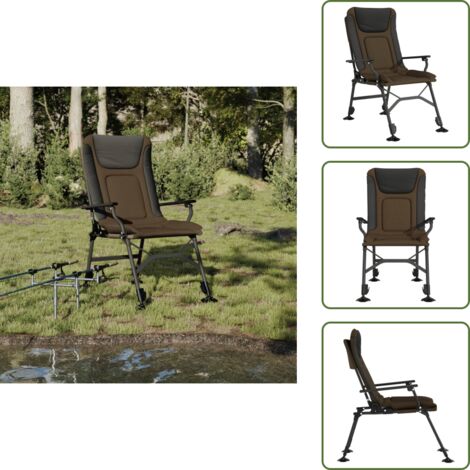 Lit/chaise Pliante Timber Ridge – Gris, 200x75 Cm, Pêche Et Camping