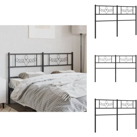 Tête de lit capitonnée Premium 160cm Noir