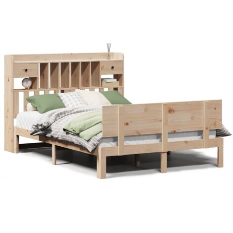 Lit Superposé Adulte Yooni Solide En Bois De Pin Massif