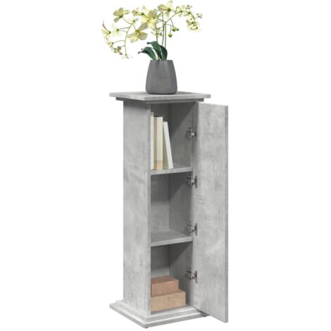 Buffet | Meuble De Rangement | Bahut Gris Béton 50x42,5x93 Cm Bois D