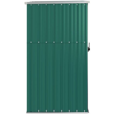 Abri à Outils De Jardin Gris 225x89x161 Cm Acier Galvanisé | Leroy Merlin