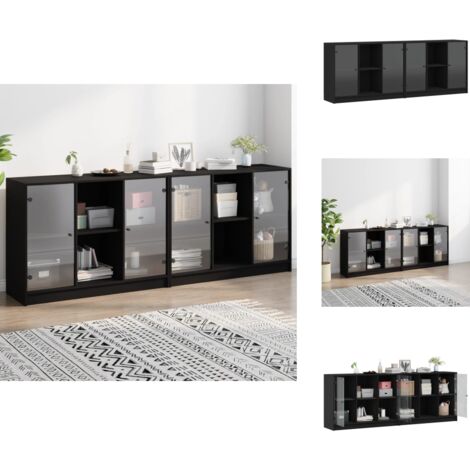 Armoire De Rangement Plastique 4 étagères - 65x37x165 Cm, Couleur Noir/gris, Pour Intérieur Ou Extérieur, étagères Réglables (15 Kg Chacune) - 14