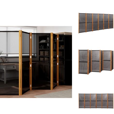 GAR'S Écran Cloison de Séparation Diviseur Paravent d'intérieur Pliable