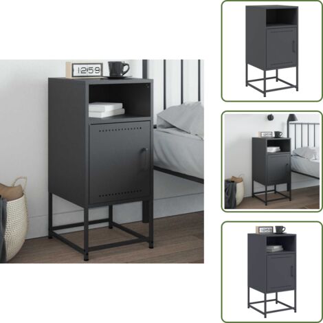 Armoire de rangement en métal vintage industrielle, meuble moderne en fer horizo