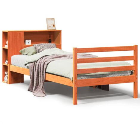 Lit Superposé En Pin Massif 90x190 Cm - Sans Matelas, Design Sûr Avec Garde-corps, Pour Petits Espaces - 3