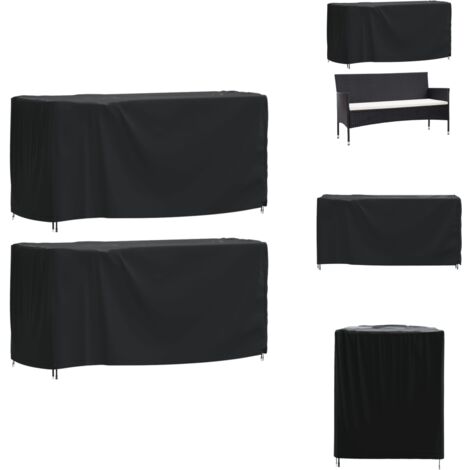 Housses De Meubles De Jardin - 150*120*71cm - Tissu Oxford 420d - Avec Corde Et Boucle