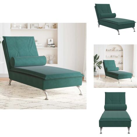 Fauteuil De Massage Chauffant Relaxant - Marron Similicuir - Relaxation à Domicile