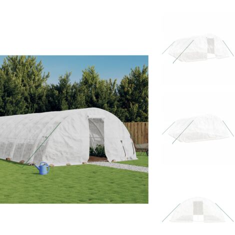 Serre De Balcon Serre De Jardin, Serre à Tomates, Avec Barre De Renfort Sur Le Toit Plat, Abri Potager Pour Mini Serre De Jardin