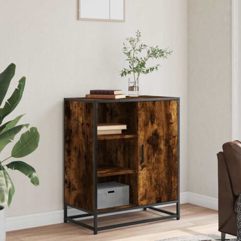 Buffet Armoire Shabby Chic Bleu – 6 Tiroirs – Bois – Livré Monté
