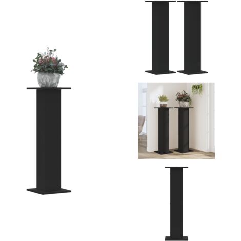 Supports Pour Plantes 2 Pcs Chêne Sonoma Bois D'ingénierie - Support