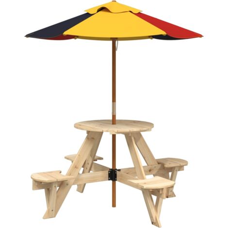 Housse Imperméable Pour Table De Pique-nique Enfants - Tissu Oxford 210D, Aérations, Ajustable - Protège Tables Sable/eau, Extérieur