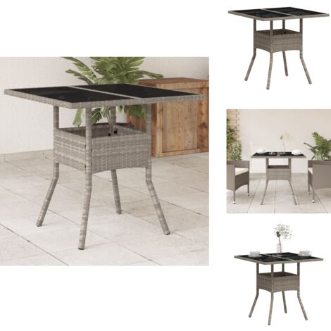 Table Ronde Table De Jardin - Table D'extérieur - Table à Dîner