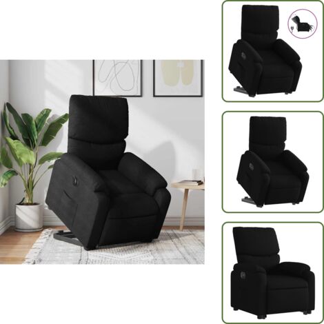 Fauteuil berçant inclinable électrique Habana en tissu Kidiway 6131K