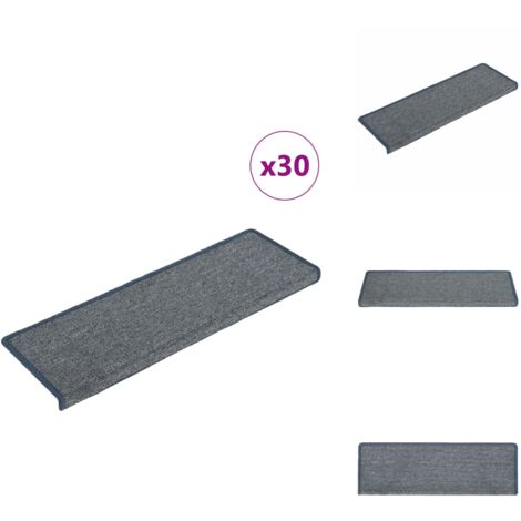 Tapis D'escalier 15 Pcs | Paillasson D'escalier | Marchette Marron Café