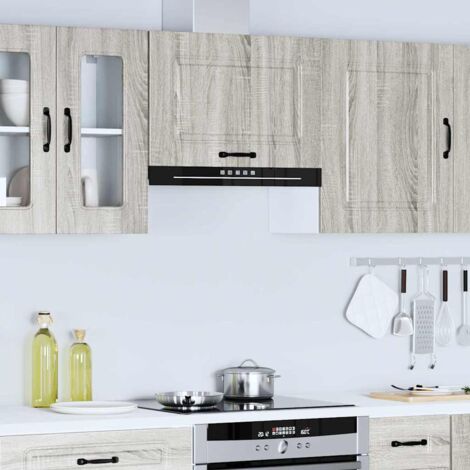 Lot De 2 Bibliothèque | Armoire De Livres | Meuble De Rangements Empilable Sonoma Gris Bois Ingenierie Cfw592260 93693471