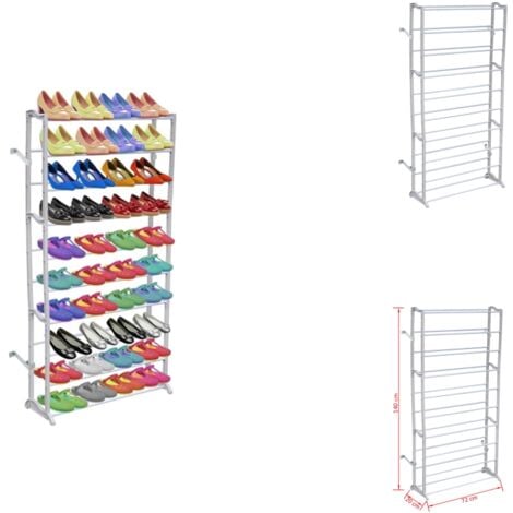 Générique Porte-Chaussures Vertical - Étagère Pliante Haute