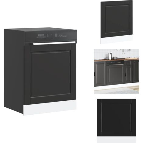 Panneau De Lave-vaisselle Porto Gris Béton 45x1,5x67 Cm VidaXL | Leroy