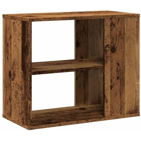 Armoire murale | Armoire de rangement | Armoire suspendue chêne marron 80x36,5x35 cm bois d