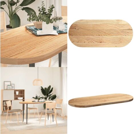 Dessus De Table VidaXL Bois Manguier Massif 120x50 Cm - Style Rustique Et Naturel
