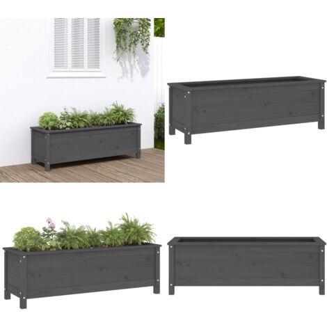 Jardinière Lit Surélevé De Jardin 100x50x36 Cm Acier Corten WVGQ6713 - 7
