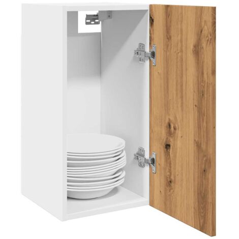 Armoire De Cuisine Suspendue En Bois Chêne 40x31x60 Cm - VidaXL, Rangement Mural, Placard Flottant Pour Cuisine