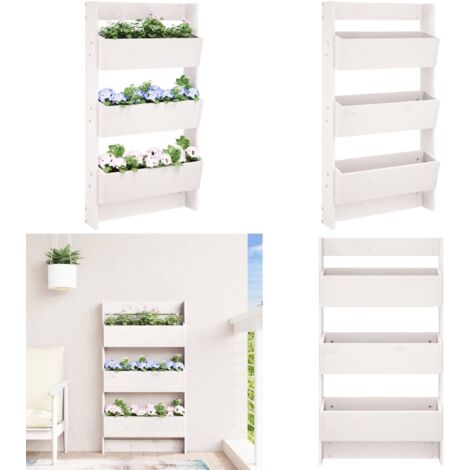 Jardinière Murale Verticale à 6 Poches, Plantation De Fleurs, Sac De