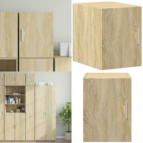 Armoire Murale En Bois D'ingénierie Chêne Sonoma - 70x42,5x40 Cm, Charge Max 70 Kg - Pour Salon, Chambre