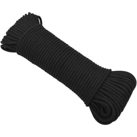 Corde En Polypropylène 4-16 Mm, 30 M – Pour Sécurité, Bateau, Voile, Résistante UV Et Imperméable, Neuf