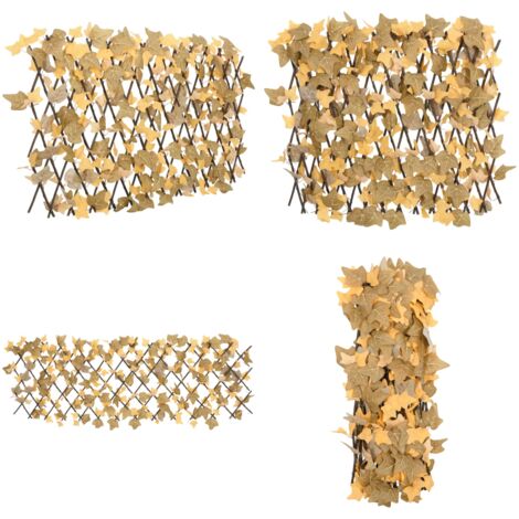 Treillis,Simulation De Clôture Télescopique,fausses Fleurs,feuilles