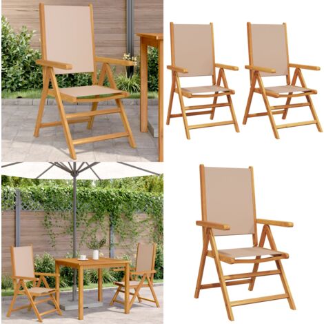 Lot De 4 Chaises De Jardin Lucena Taupe - Design Moderne, Polypropylène Et Métal, Hauteur Assise 45 Cm
