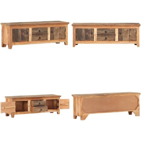 Meuble TV rustique marron meuble bas meuble TV,commode TV,180cm Pour