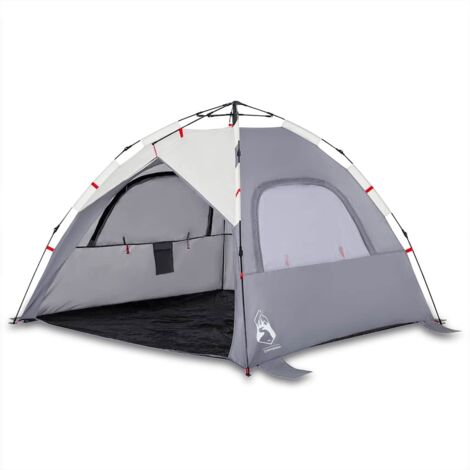 Tente Pop-up 2 Places – Imperméable, Légère (1,2 Kg), Double Porte, Avec Moustiquaire, Pour Camping Et Randonnée