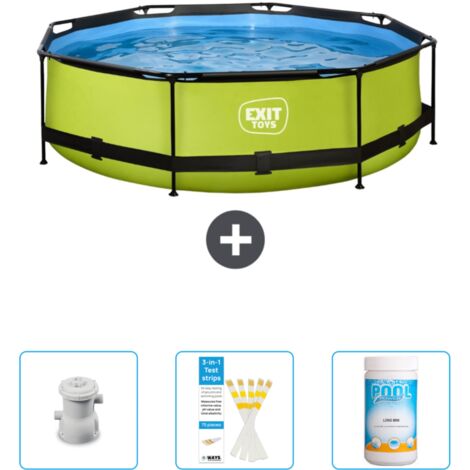 Exit-toys Piscine Exit Ronde - 300x76 cm - 4-pièces SCB85 (1/3)
