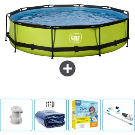 Exit-toys Piscine Exit Ronde - 360x76 cm - 5-pièces  SCB26 (1/4)