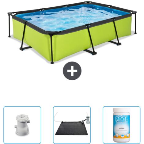 Exit-toys Piscine Exit Rectangulaire - 300x200x65 cm - 4-pièces SCB80 (1/3)