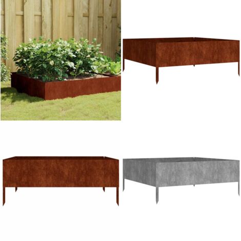 VidaXL Jardinière d'extérieur Marron miel 110x31x70 cm Bois de pin