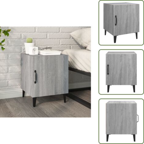 Table De Chevet Armoire De Nuit VidaXL - Bois D'ingénierie - Meuble Rangement Chambre - Neuf Sous Emballage