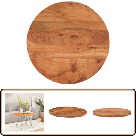 vidaXL Dessus de table 90x90x3 8 cm carré bois massif de récupération