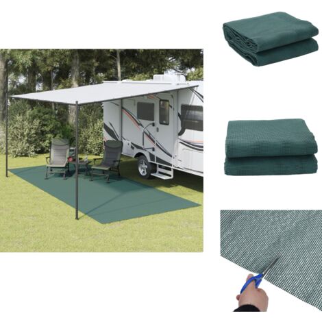 VidaXL Tapis De Tente Tapis De Camping Polyvalent - Protection Sol Intérieur Extérieur