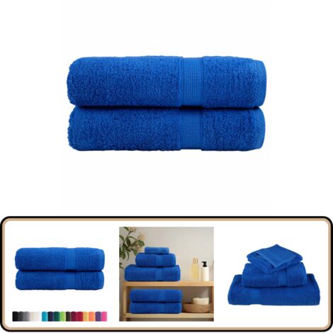 Serviettes De Bain Jetables 2 Pièces - Taille 140x70 Cm, Fibres Végétales, Douces, Pour Voyage, Sport, Bébé