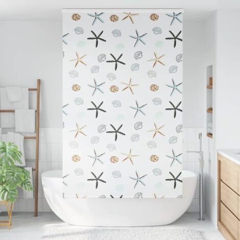HALB Store de douche à cassette Uni GRIS CLAIR 140x240 cm HALB Store de douche à cassette Uni GRIS CLAIR 140x240 cm