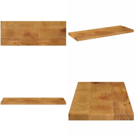 Plateau Table Bois Massif Acacia 140 X 30 X 2 Cm - Rectangulaire Non Traité VidaXL