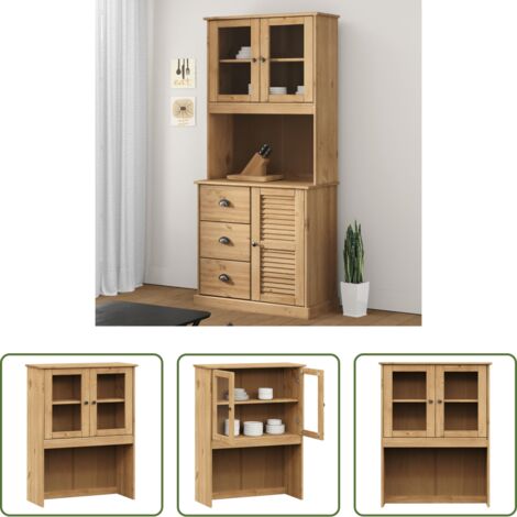 Rangement -  Dessus de commode VIGO 78x30x100 cm bois massif de pin