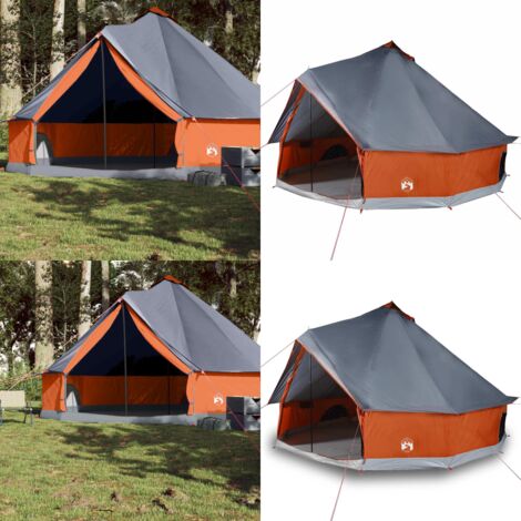VidaXL Tente Tipi 8 Places : Imperméable, Spacieuse Et Super Pratique Pour Le Camping En Famille